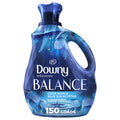 Downy Infusions Liquid Laundry Fabric Softener - Balance, Crisp Rain and Blue Eucalyptus Scent, 150 Loads, 101 fl oz