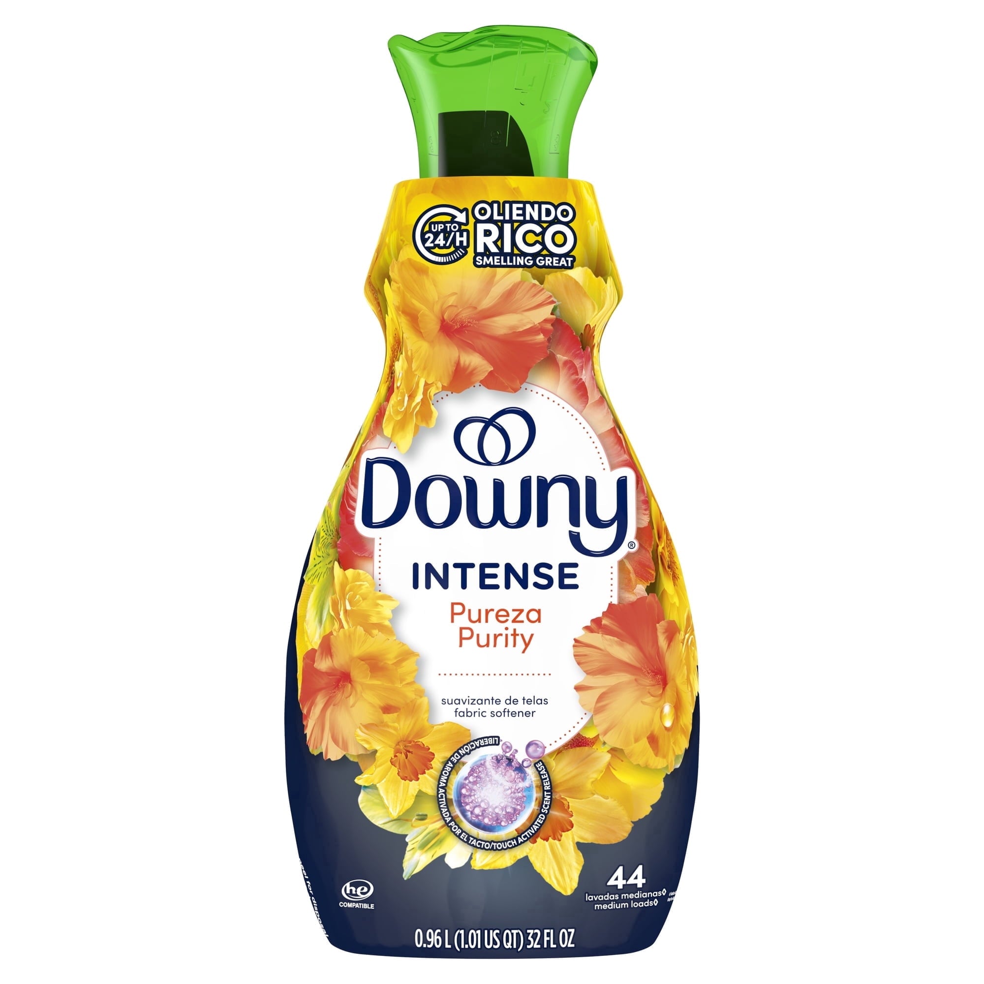 Downy Intense Fabric Softener - Purity Scent, 44 Loads, 32oz