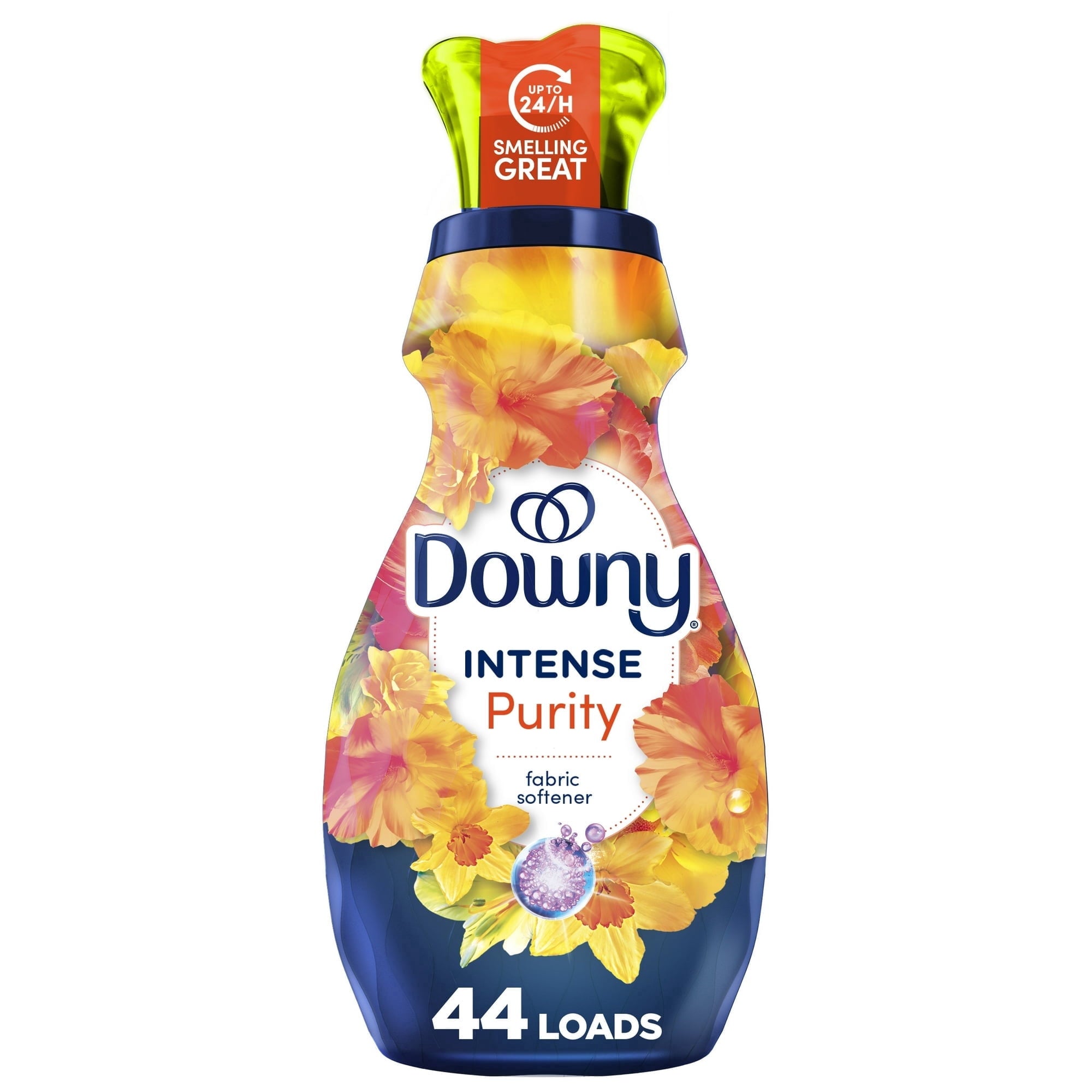 🌼💧Downy Intense Liquid Fabric Softener - Purity Scent, 32 fl oz. 44 Loads 🧺