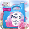 Downy Liquid Fabric Softener and Conditioner - April Fresh Scent, 140 fl oz, 190 Loads