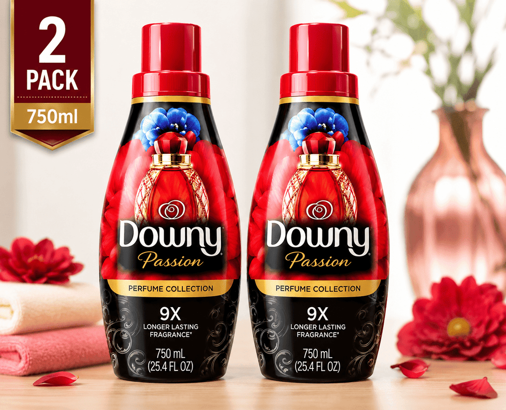 Downy Perfume Collection Fabric Softener - Passion, 750 mL, 2 Pack