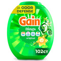 Gain Flings Laundry Detergent Soap Pacs - 4-in-1 Oxi Boost and Febreze, Original Scent, 102 Count