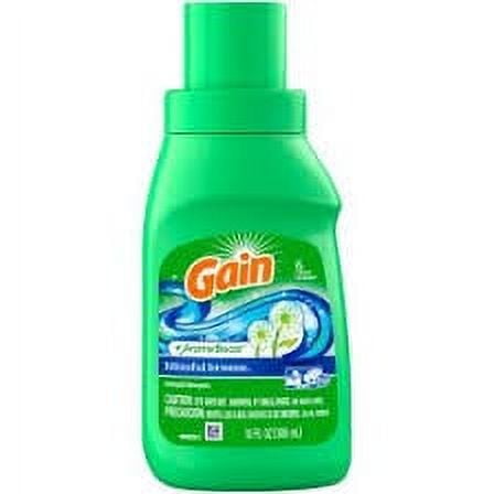 Gain Liquid Laundry Detergent - Blissful Breeze, 10 Fl Oz, 6 Loads