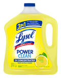 Lysol All-Purpose Cleaner - 2X Concentrated Multi-Surface Disinfectant Floor Cleaner for Mopping Solution, for Bathroom & Kitchen, Lemon & Sunflower, 90 fl oz