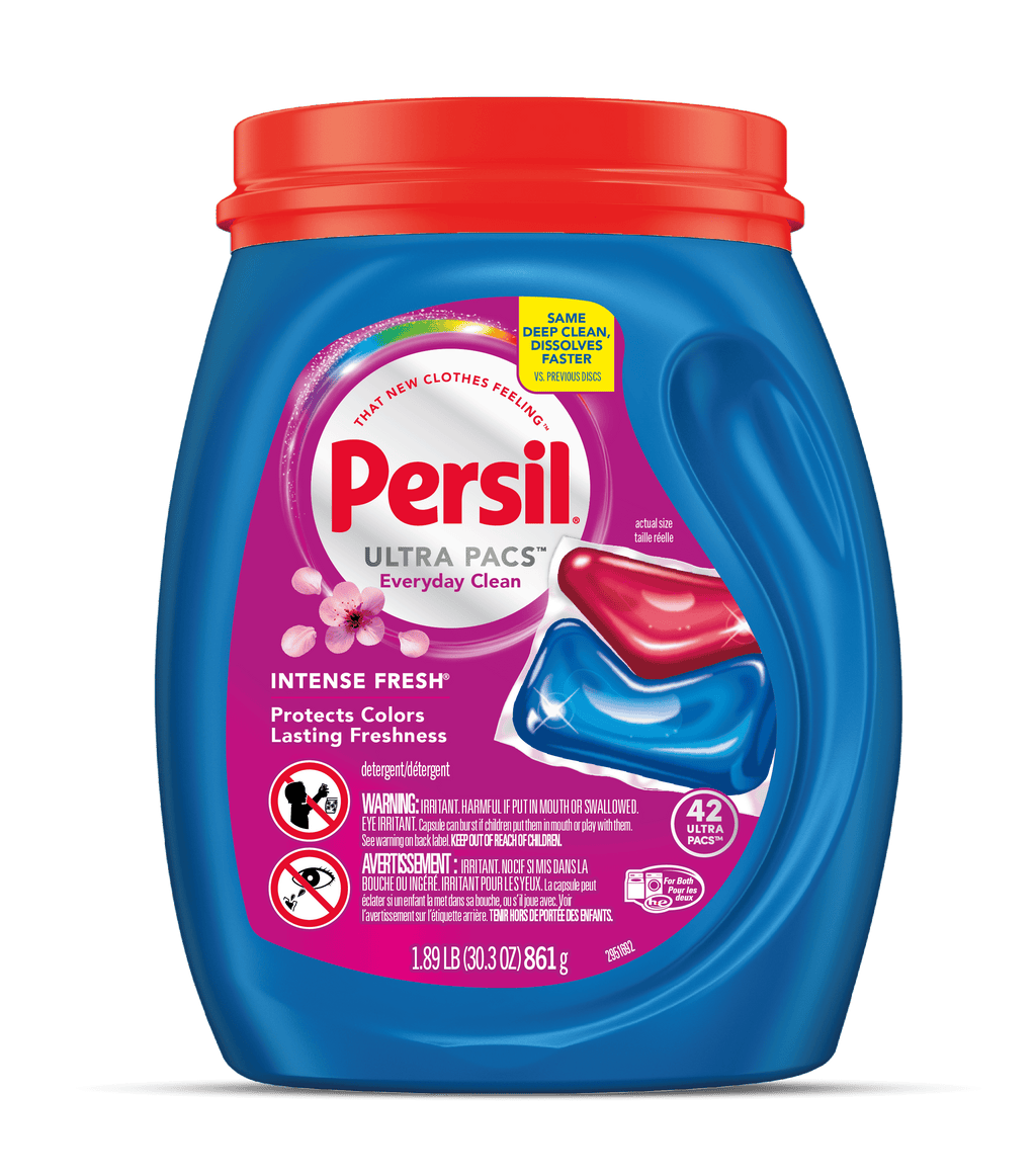 Persil Ultra Pacs Intense Fresh Everyday Clean Laundry Detergent - 42 count
