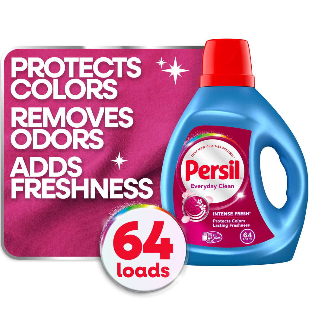 Persil Intense Fresh Everyday Clean Liquid Laundry Detergent - 100 fl oz, 64 Loads