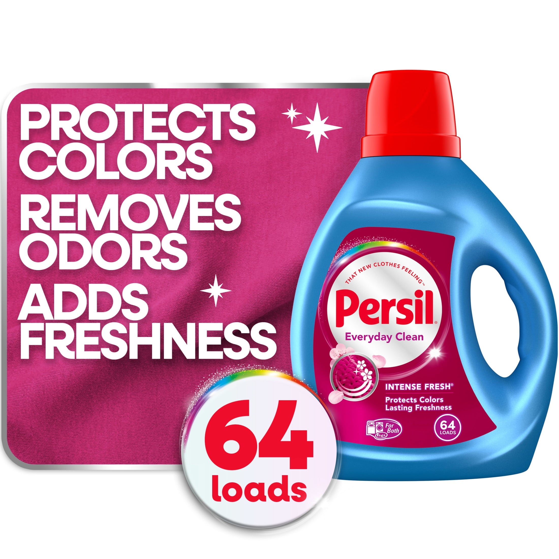 Persil Intense Fresh Everyday Clean Liquid Laundry Detergent - 100 fl oz, 64 Loads