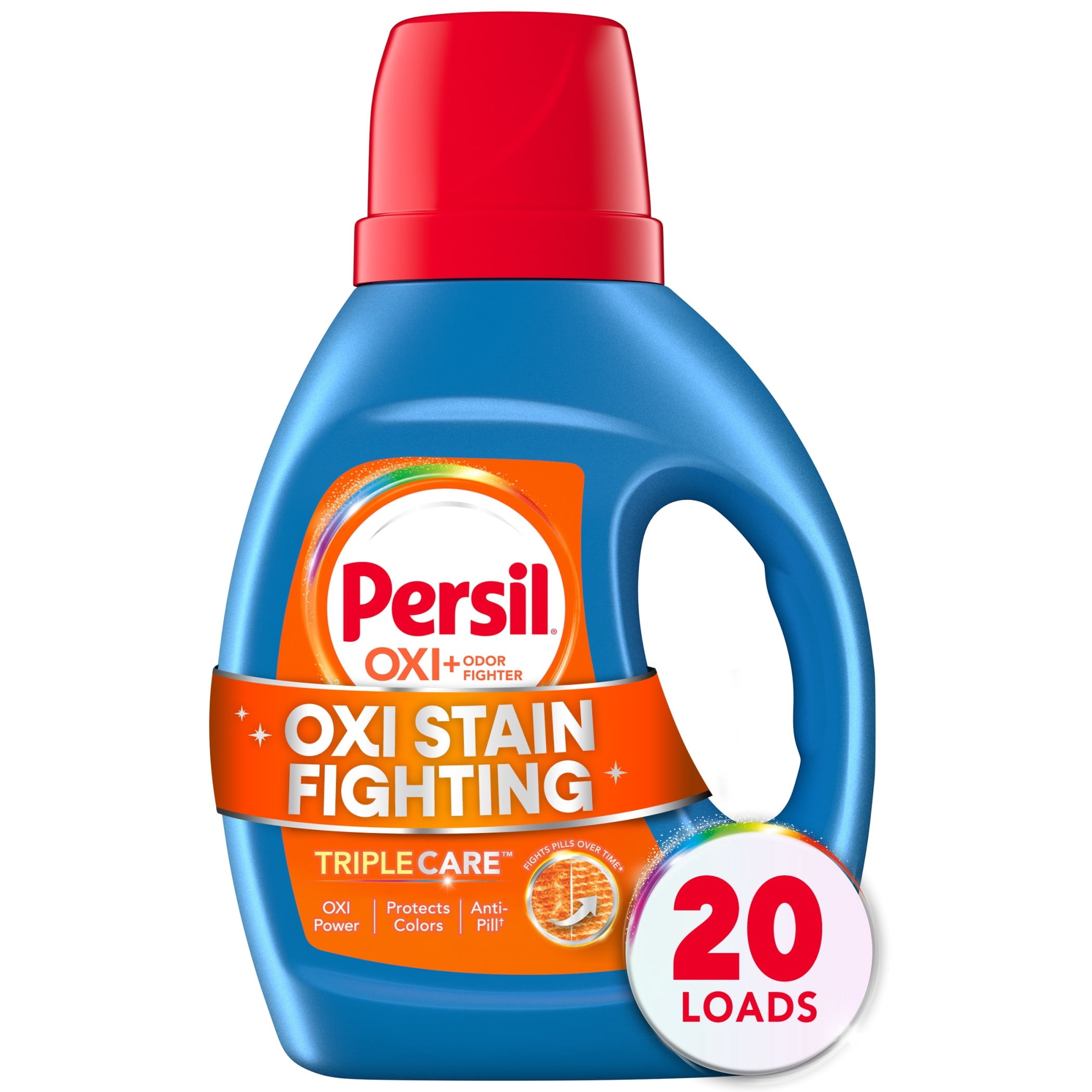 Persil Advanced Clean Oxi+Odor Fighter Liquid Laundry Detergent - 34 fl oz, 20 Loads