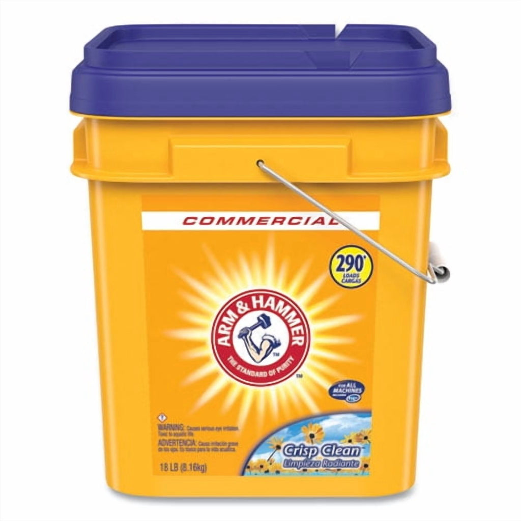 Powder Laundry Detergent - Crisp Clean, 18 lb Pail - Bundle of 2
