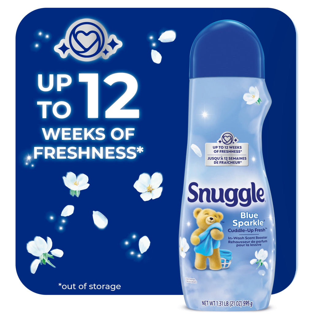 Snuggle Blue Sparkle Cuddle-Up Fresh Scent Booster - 21 Ounce