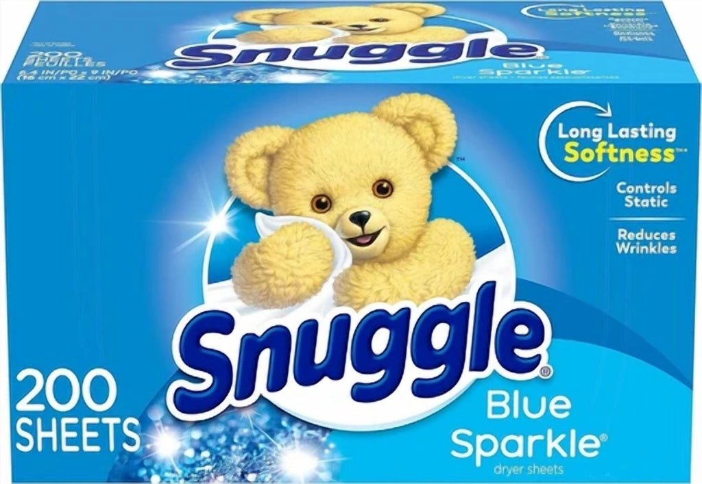 Snuggle Fabric Softener Dryer Sheets - Blue Sparkle, 200 Count