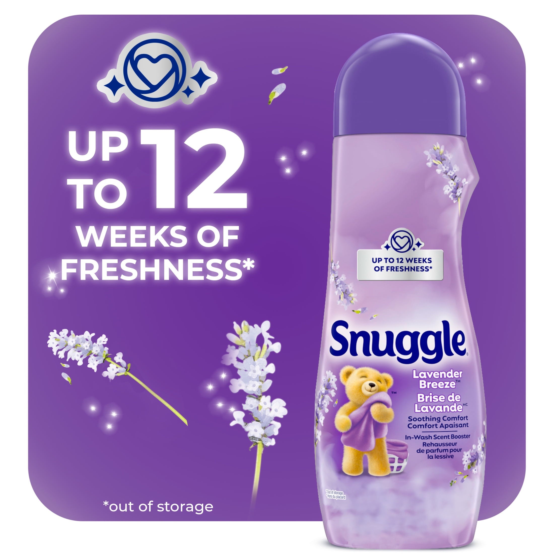 Snuggle Lavender Breeze Soothing Comfort Scent Booster - 21 Ounce