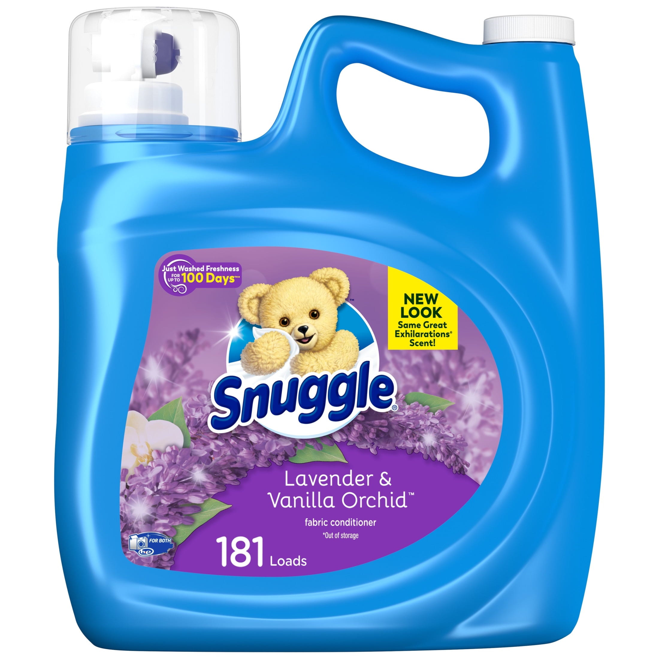 Snuggle Liquid Fabric Softener - Lavender & Vanilla Orchid, 145 oz, 181 Loads