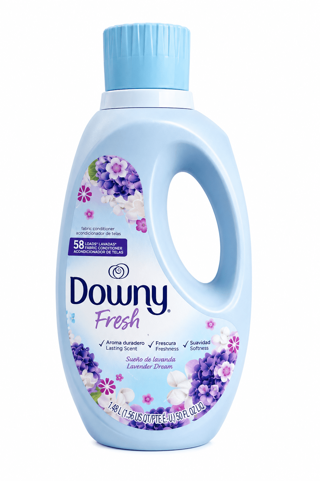 Downy Fresh Liquid Fabric Softener - Lavender Dream, 50 fl oz, 58 Loads