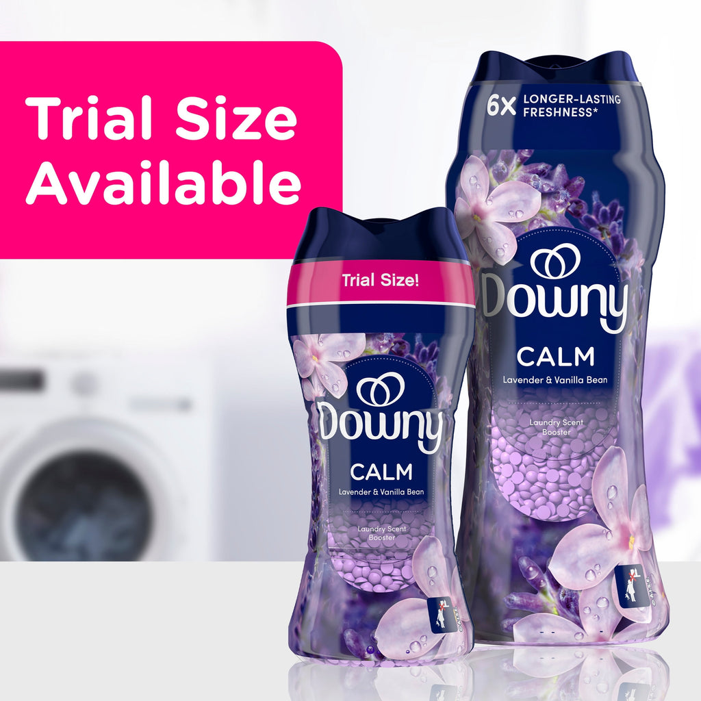 Downy Laundry Scent Beads - In-Wash Scent Booster, Infusions Calm Lavender and Vanilla Bean Scent, 18.2 oz