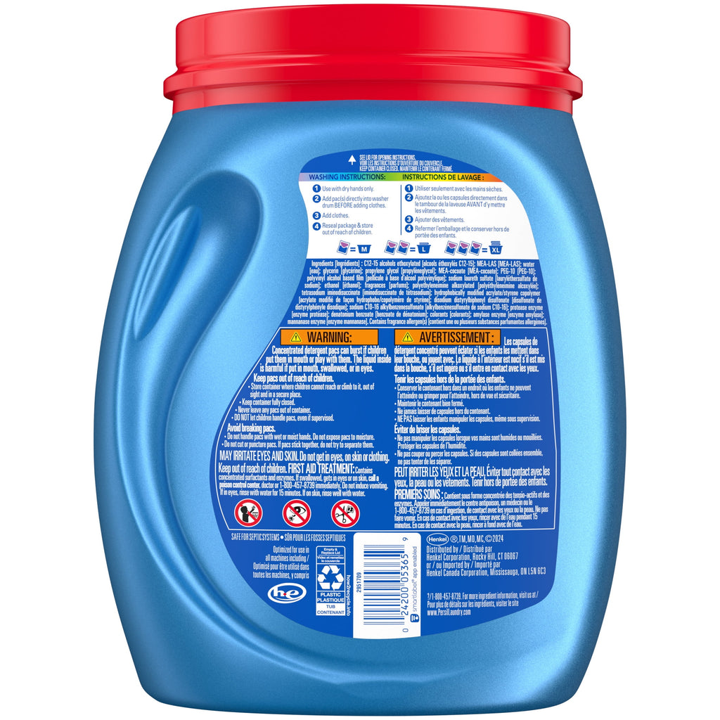 Persil Deep Clean Laundry Detergent Ultra Pacs - Intense Fresh, 66 Count