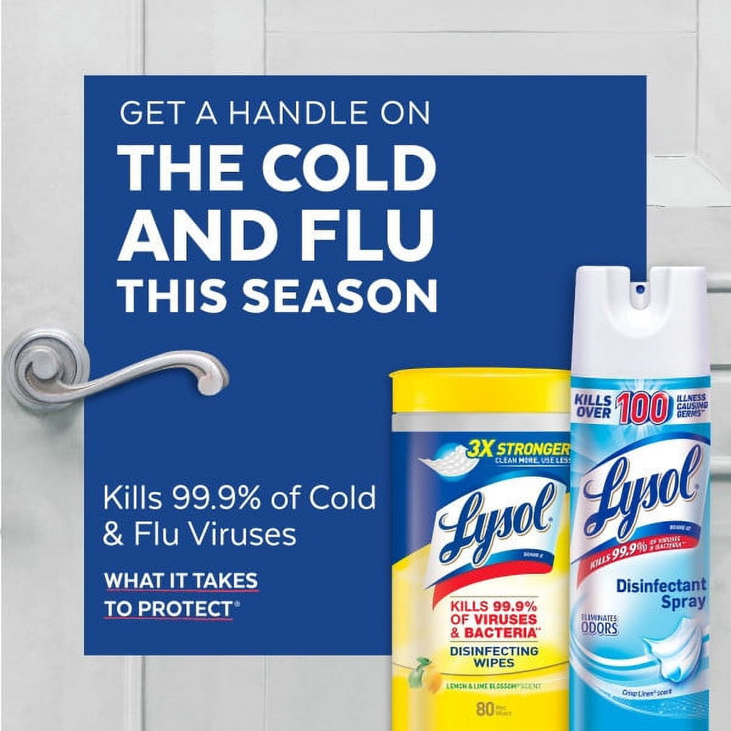 Lysol Disinfectant Spray for Commercial Use - Crisp Linen Scent, 19 oz, 1 Count, 1 Pack