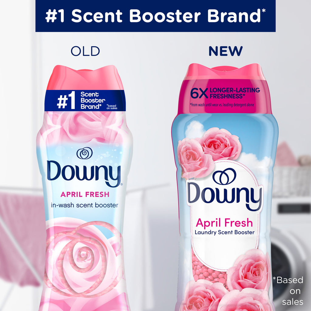 Downy Laundry Scent Beads - In-Wash Scent Booster, April Fresh Scent, 24oz