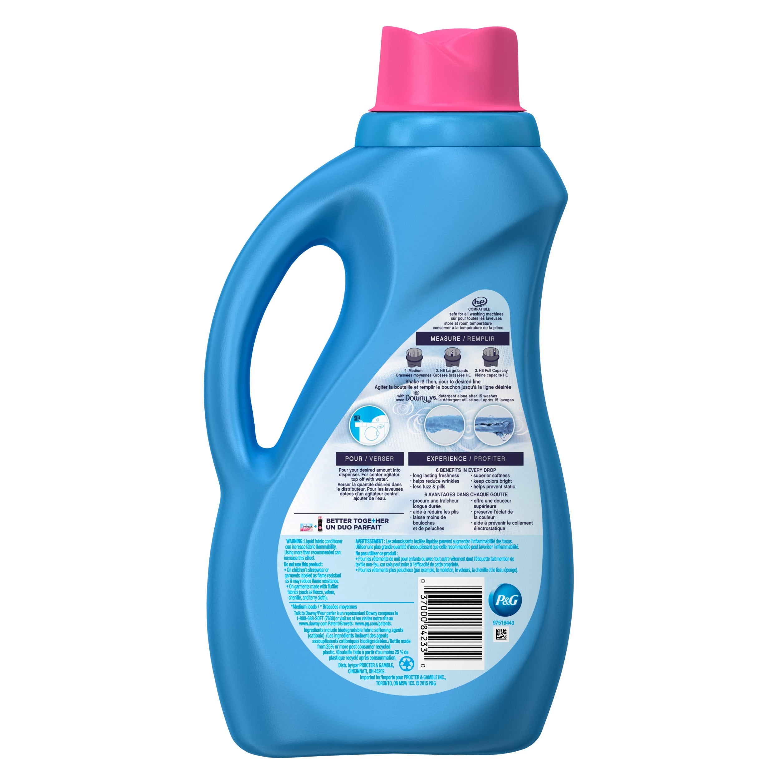 Ultra Downy Fabric Conditioner - April Fresh, 60 Loads