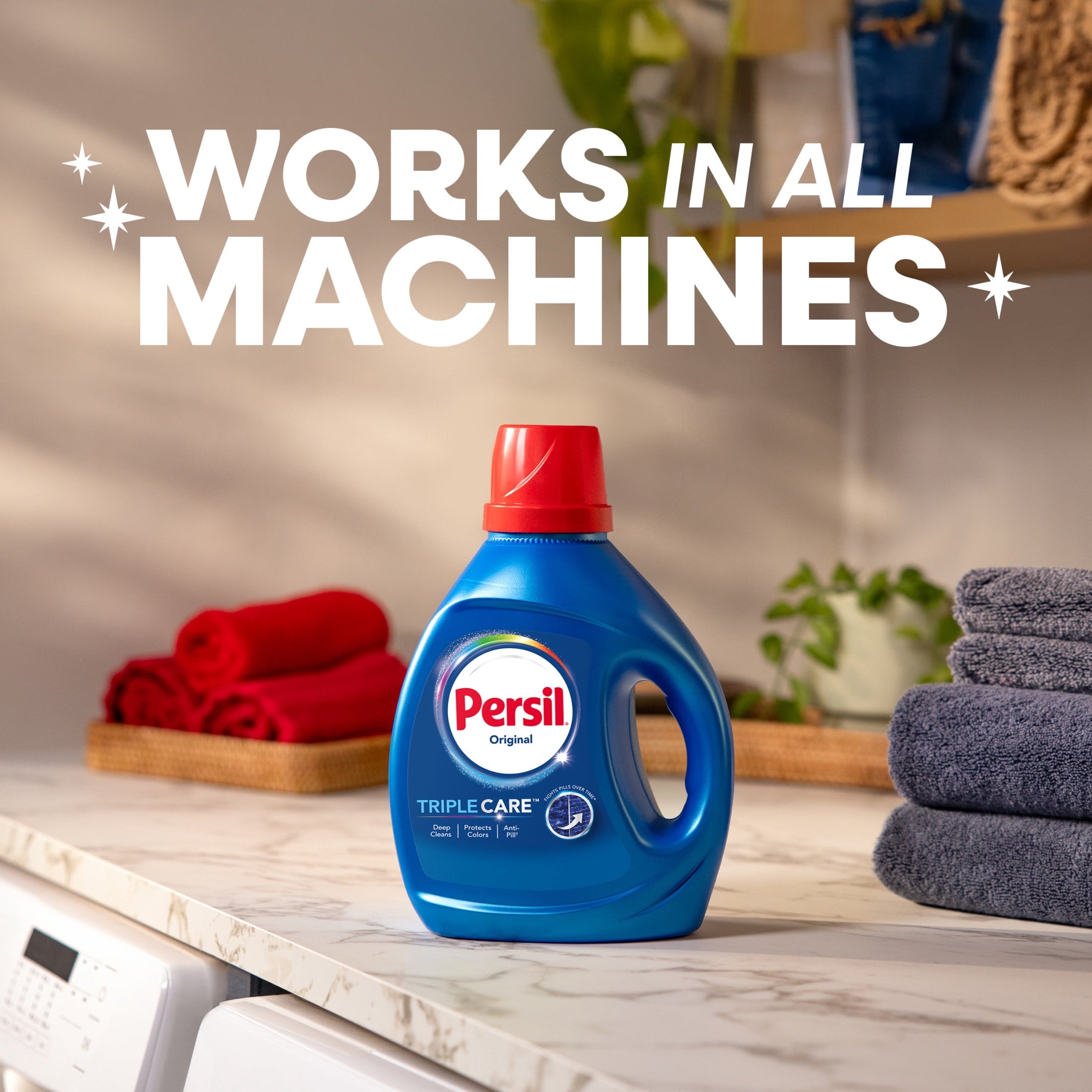 Persil Deep Clean Liquid Laundry Detergent - Original, 34 fl oz, 25 loads