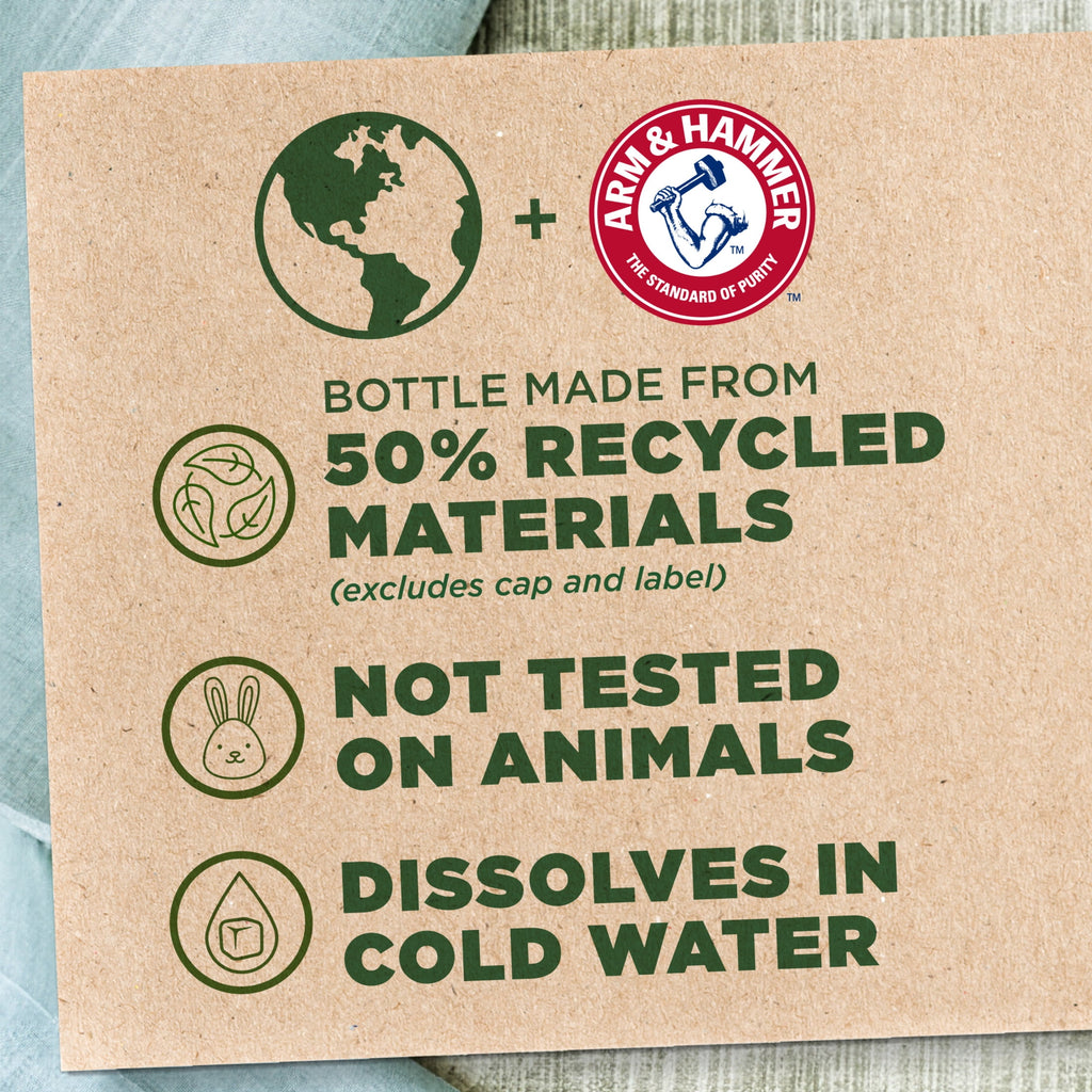 ARM & HAMMER Clean Scentsations Scent Booster - Laundry Beads Alternative, Clean Meadow scent, 24 Oz - 4-Pack