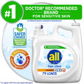 all Free Clear Liquid Laundry Detergent - Oxi, 141oz, 79 Loads