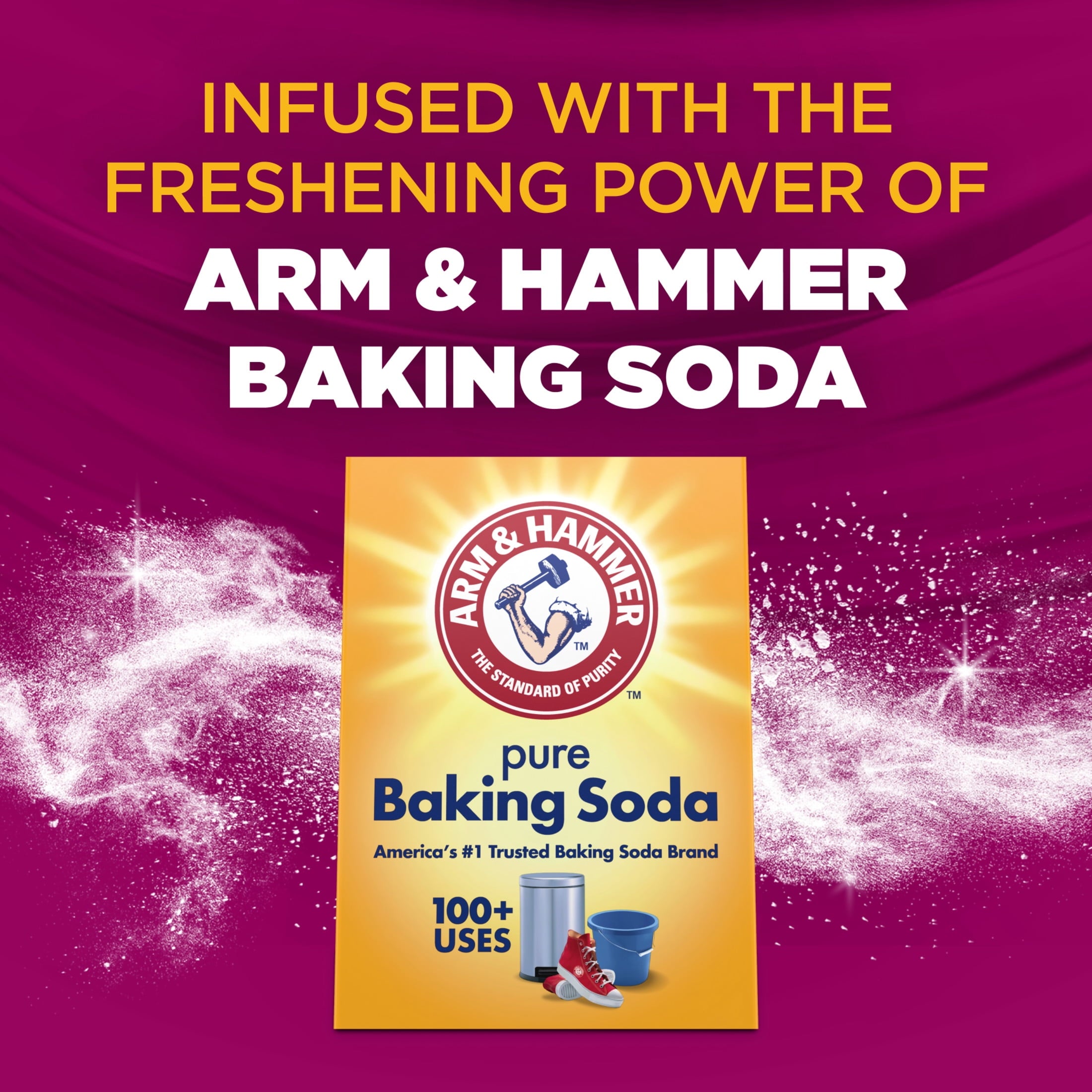 ARM & HAMMER Clean Scentsations In-Wash Scent Booster - Laundry Scent Booster Tropical Paradise scent, 24 Oz