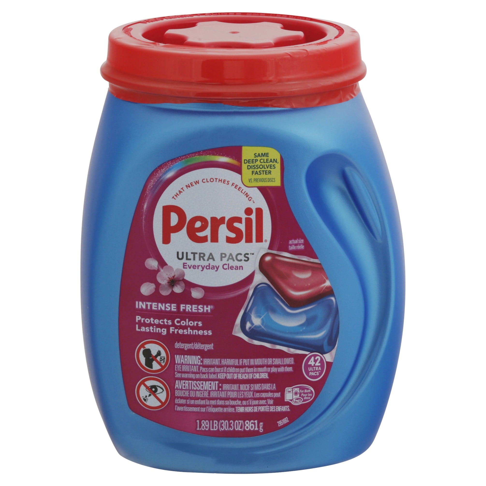 Persil Ultra Pacs Intense Fresh Everyday Clean Laundry Detergent - 42 count