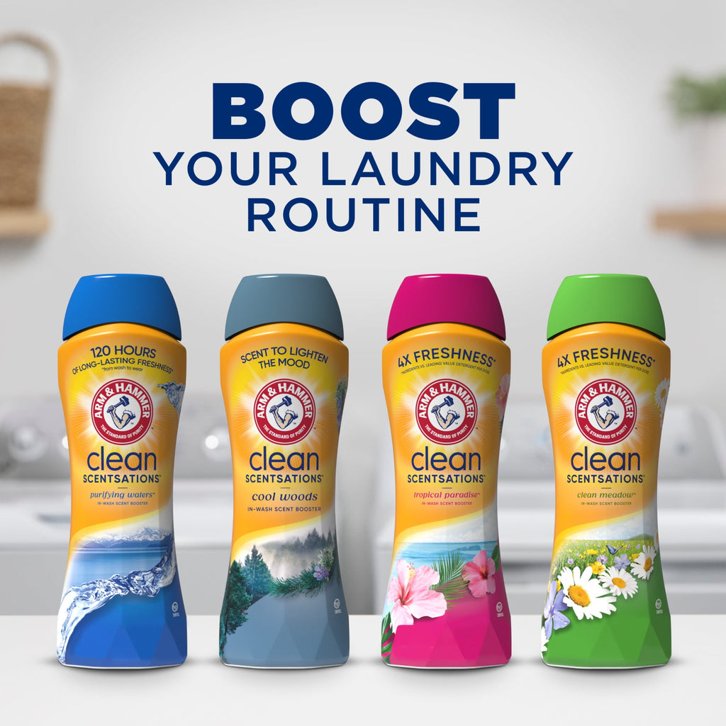ARM & HAMMER Scent Booster - Laundry Beads Alternative, Tropical Paradise scent, 45 Oz
