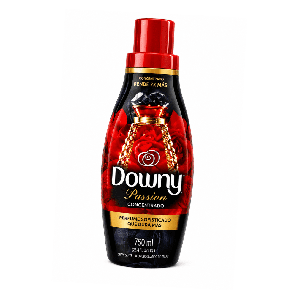 Downy Passion Concentrated Liquid Fabric Softener - Sophisticated Perfume Scent, 750 mL