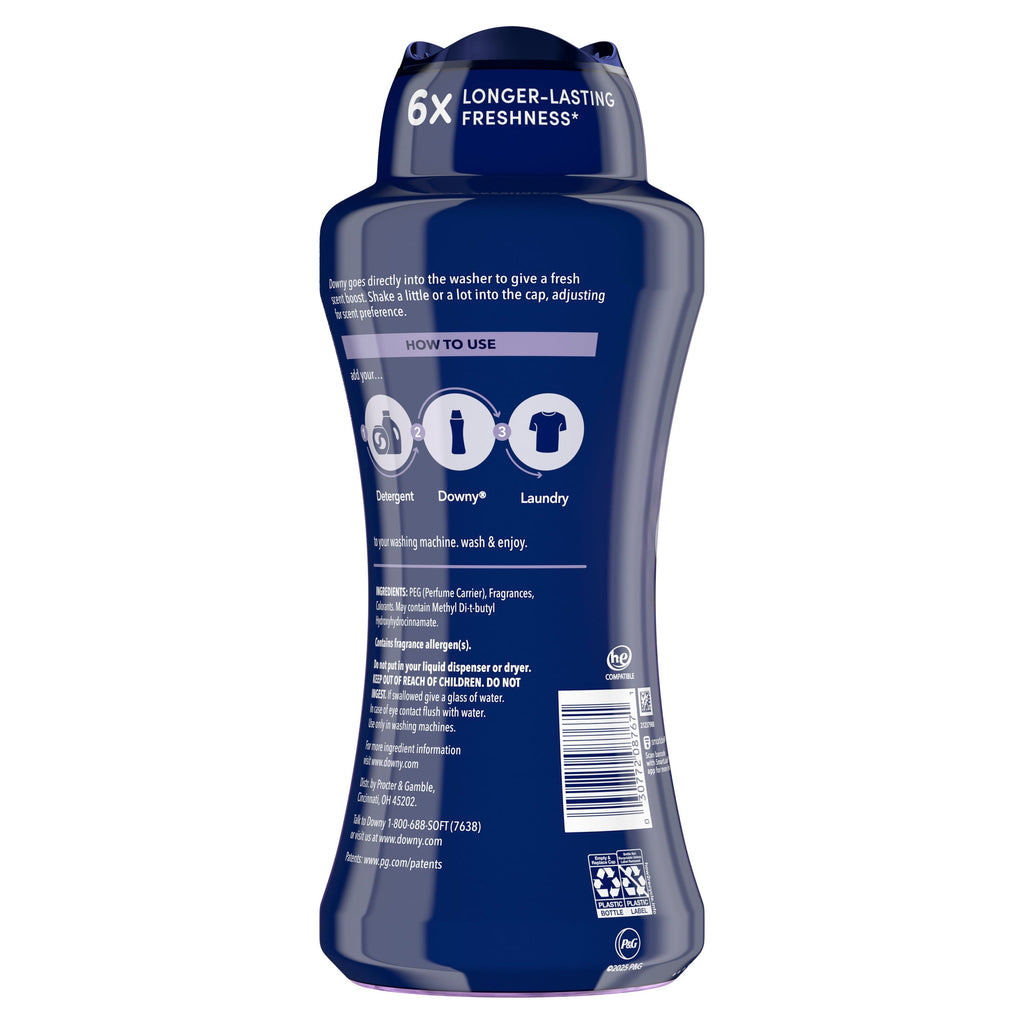 Downy Infusions Calm In-Wash Laundry Scent Booster Beads - Lavender and Vanilla Bean Scent, 24 oz