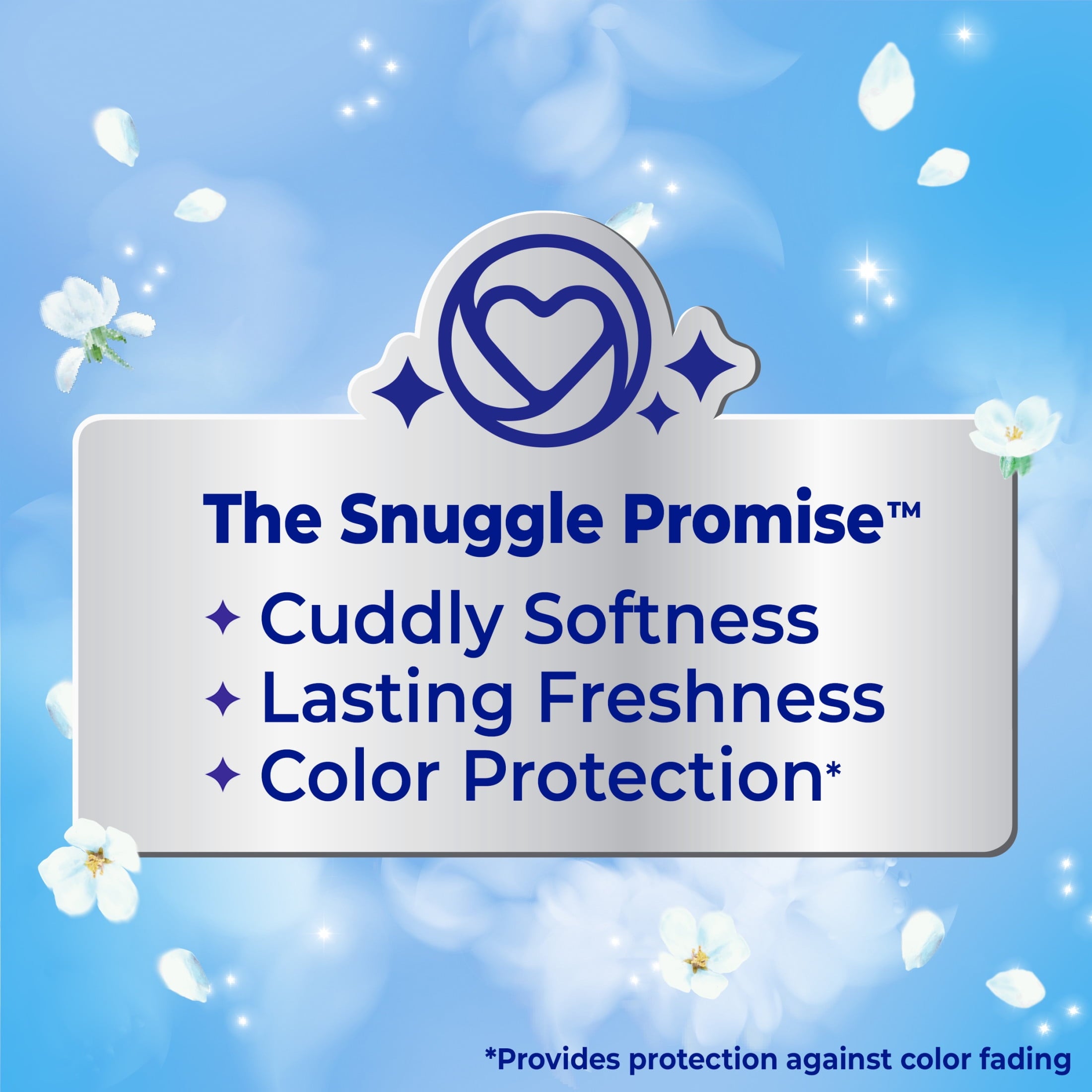 Snuggle Liquid Fabric Softener - Cuddle-Up Fresh Blue Sparkle, 39.4 oz, 58 Loads