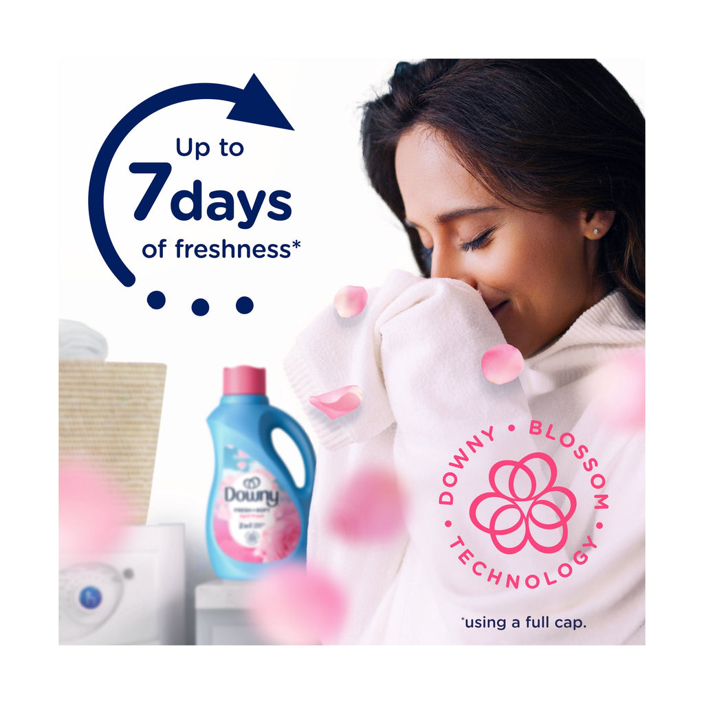 Downy Liquid Fabric Softener and Conditioner - April Fresh Scent, 140 fl oz, 190 Loads