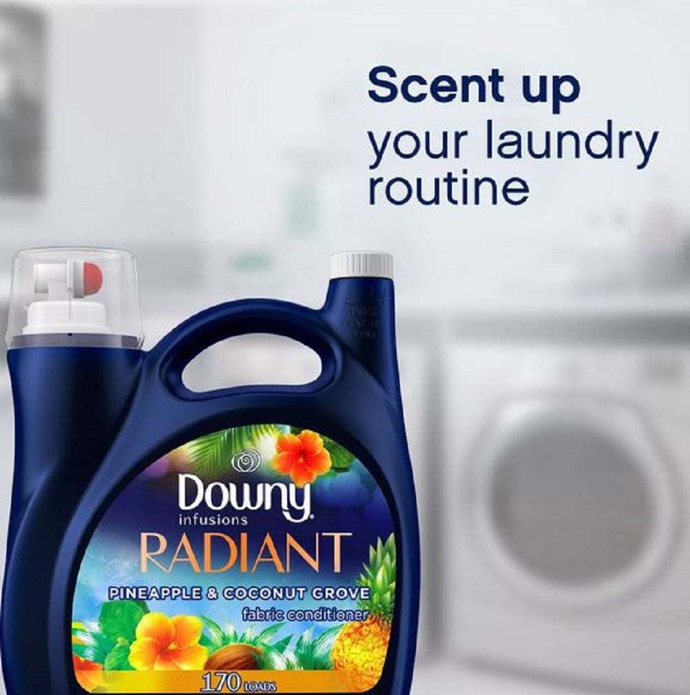 Downy Infusions Liquid Fabric Softener - Pineapple & Coconut (115 Oz, 170 Loads)