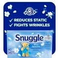 Snuggle Fabric Softener Value Bundle – Blue Sparkle Liquid 176 fl oz (259 Loads) & Dryer Sheets 40 Count – Free Shipping
