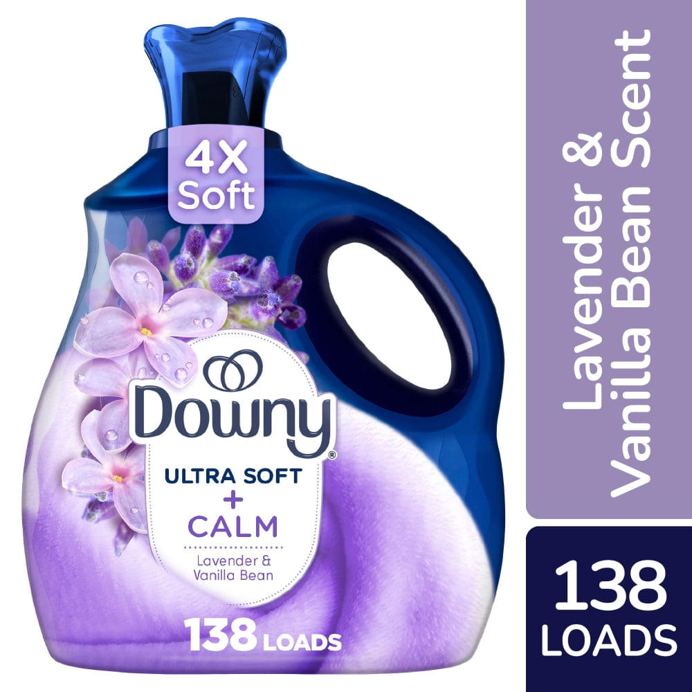 Downy Infusions Lavender & Vanilla Bean Calm Liquid Fabric Softener Fabric Conditioner 93 fl oz - 2 count