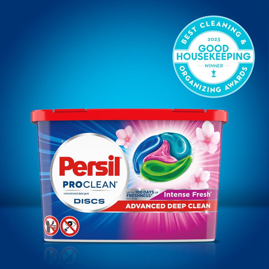 Persil Discs Laundry Detergent Pacs - Intense Fresh, High Efficiency (HE) Compatible, Laundry Soap, 62 Count