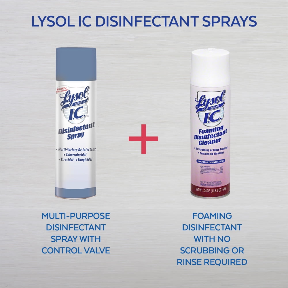 Lysol Disinfectant Spray for Commercial Use - Crisp Linen Scent, 19 oz, 1 Count, 1 Pack