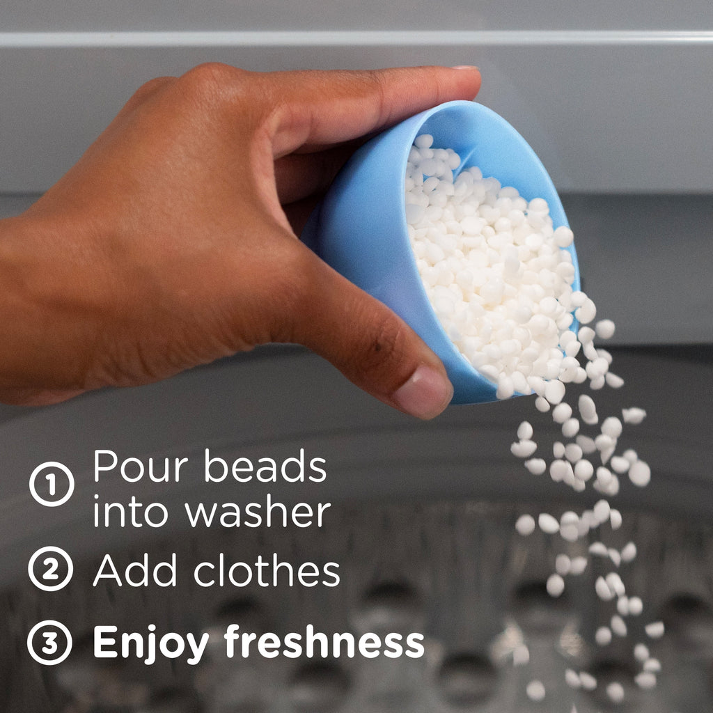 Downy Light In-Wash Scent Booster Laundry Beads - No Heavy Perfumes, Ocean Mist Scent, 12.2 oz