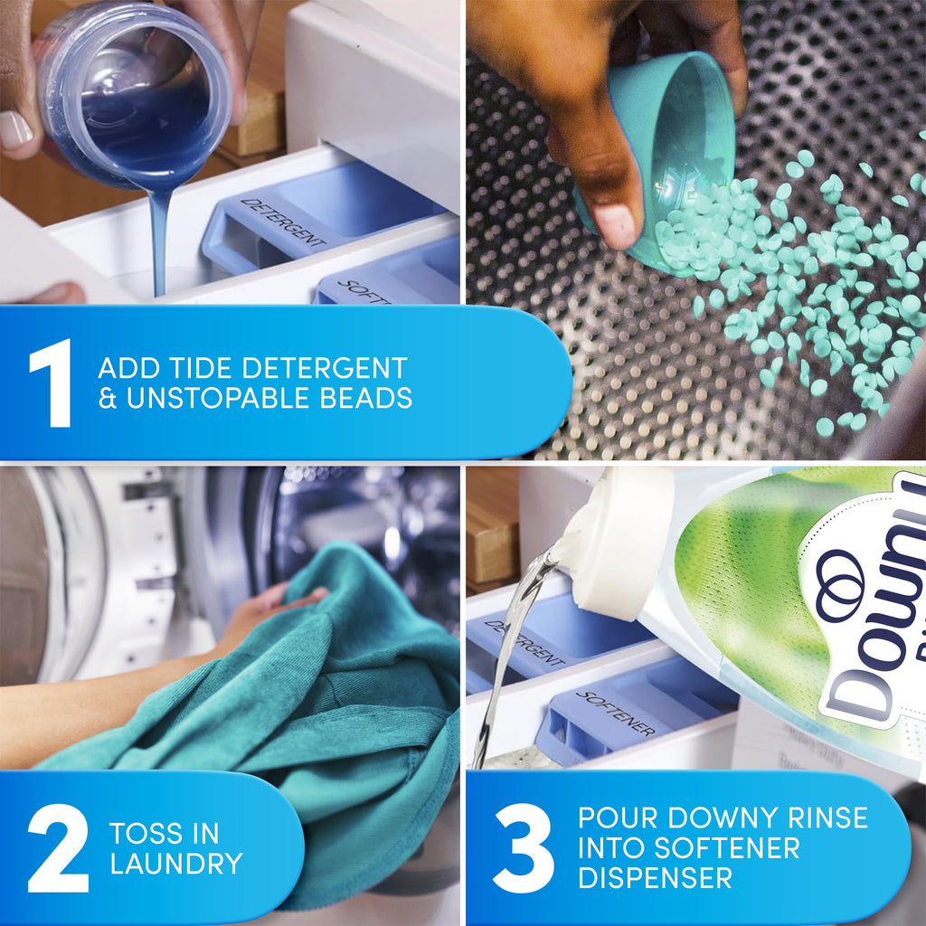 Downy Rinse Out Odor Laundry Rinse - Active Fresh Scent, 48 fl oz