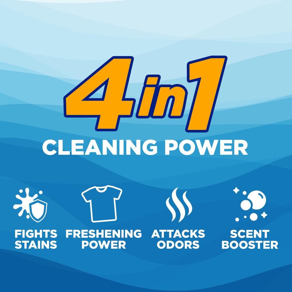 ARM & HAMMER Clean Burst Liquid Laundry Detergent - 110 Loads, 110 fl oz - 4-Pack