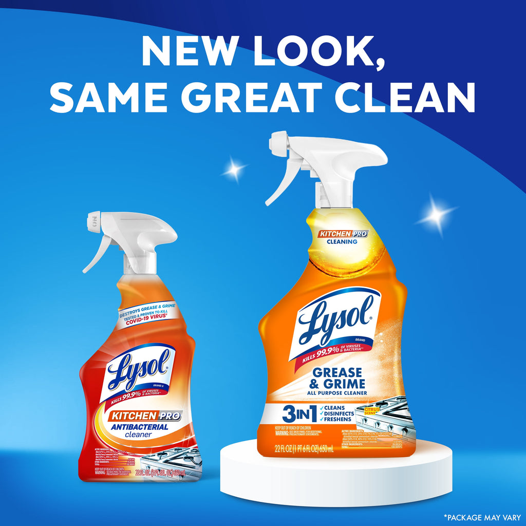 LYSOL® Kitchen Pro Antibacterial Cleaner - Trigger 9/22 fl oz.