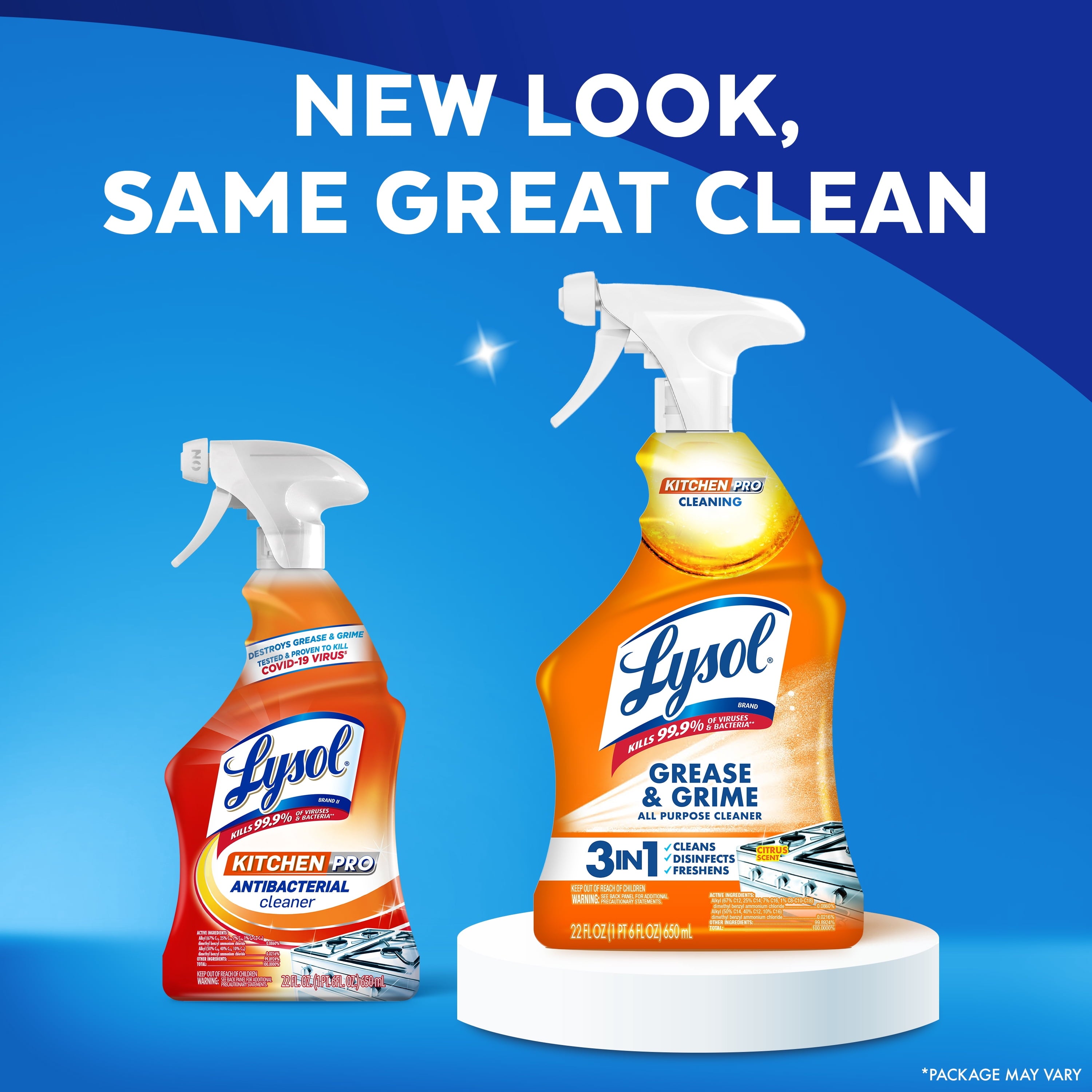 LYSOL® Kitchen Pro Antibacterial Cleaner - Trigger 9/22 fl oz.