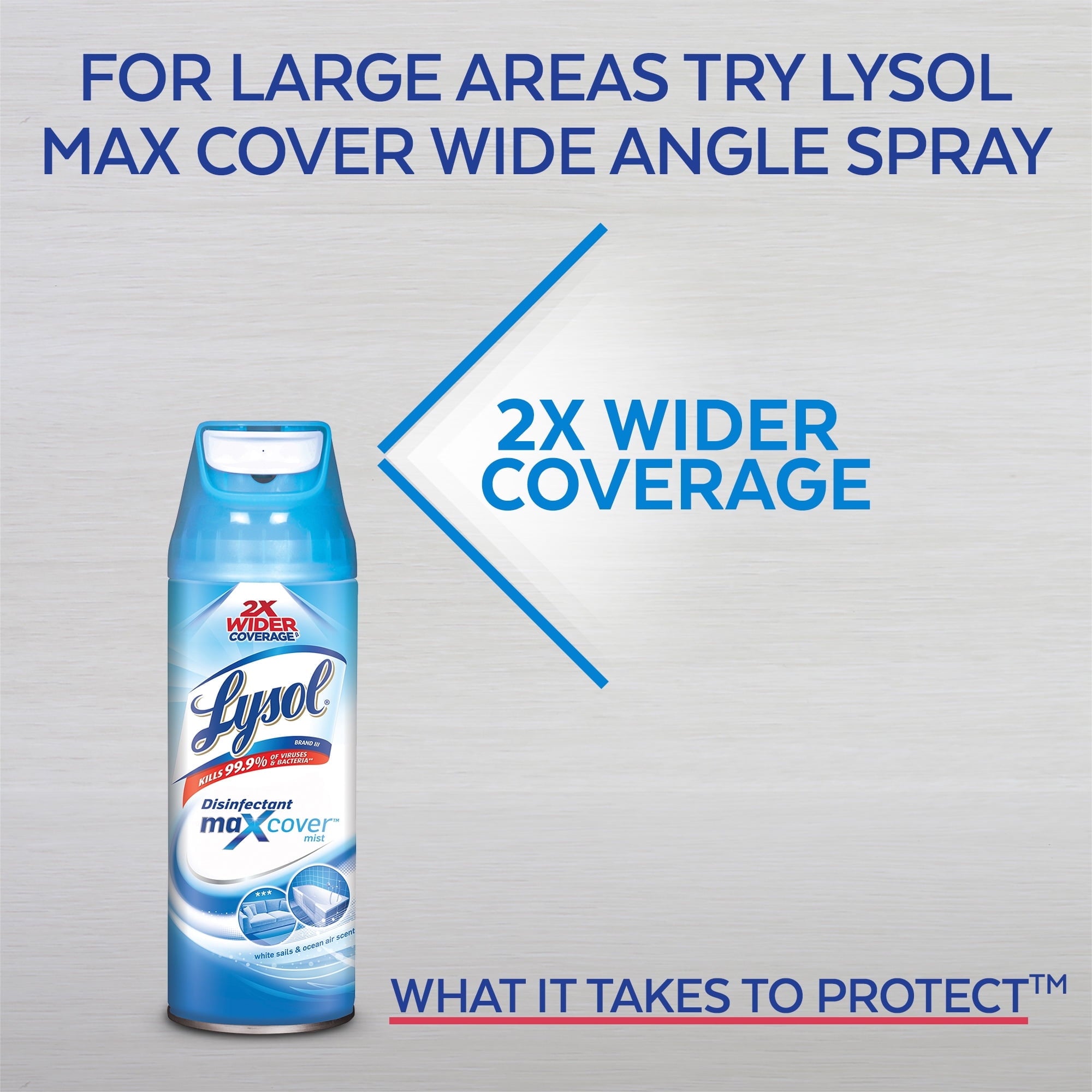 Lysol Disinfectant Spray for Commercial Use - Crisp Linen Scent, 19 oz, 1 Count, 1 Pack