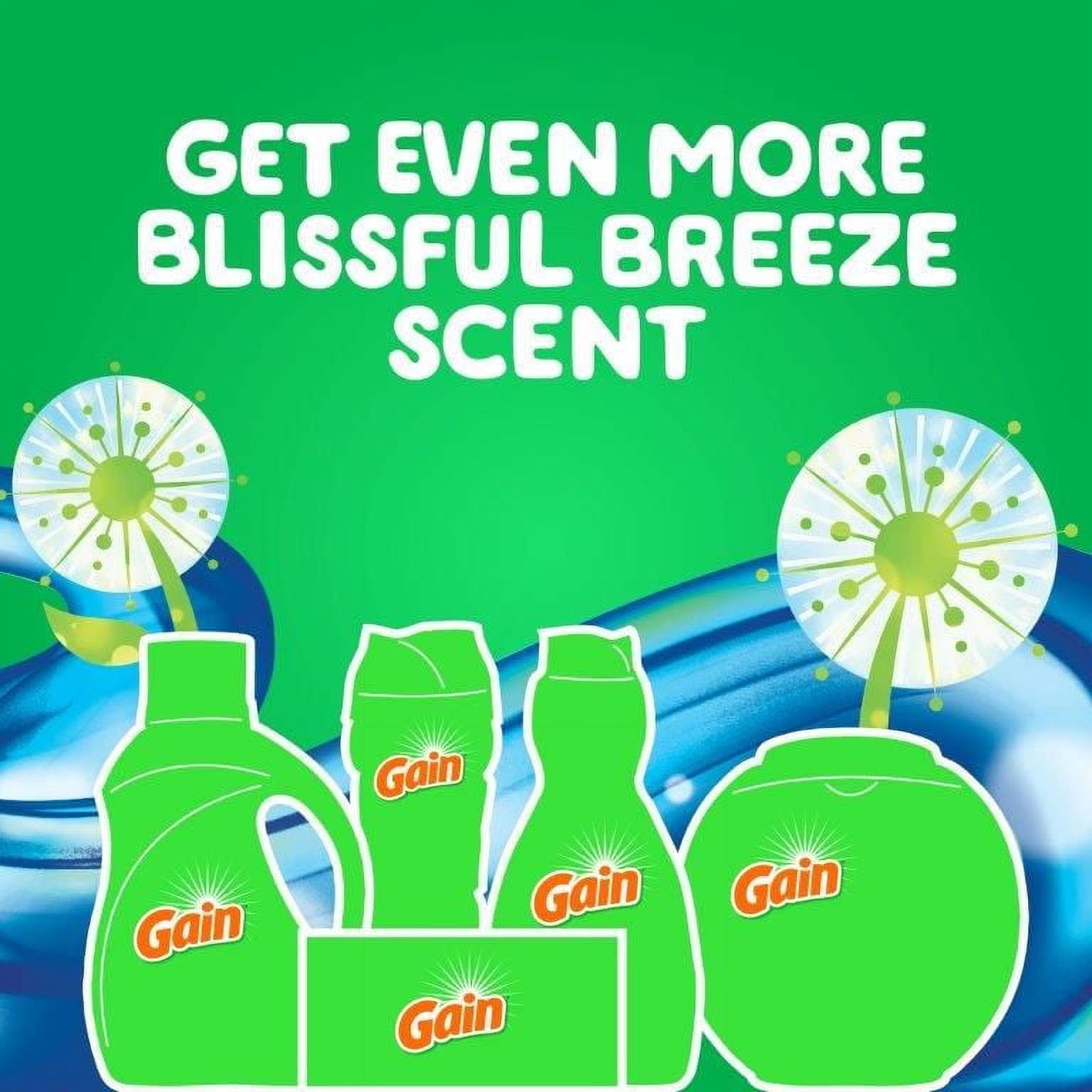 Gain Liquid Laundry Detergent - Blissful Breeze, 10 Fl Oz, 6 Loads