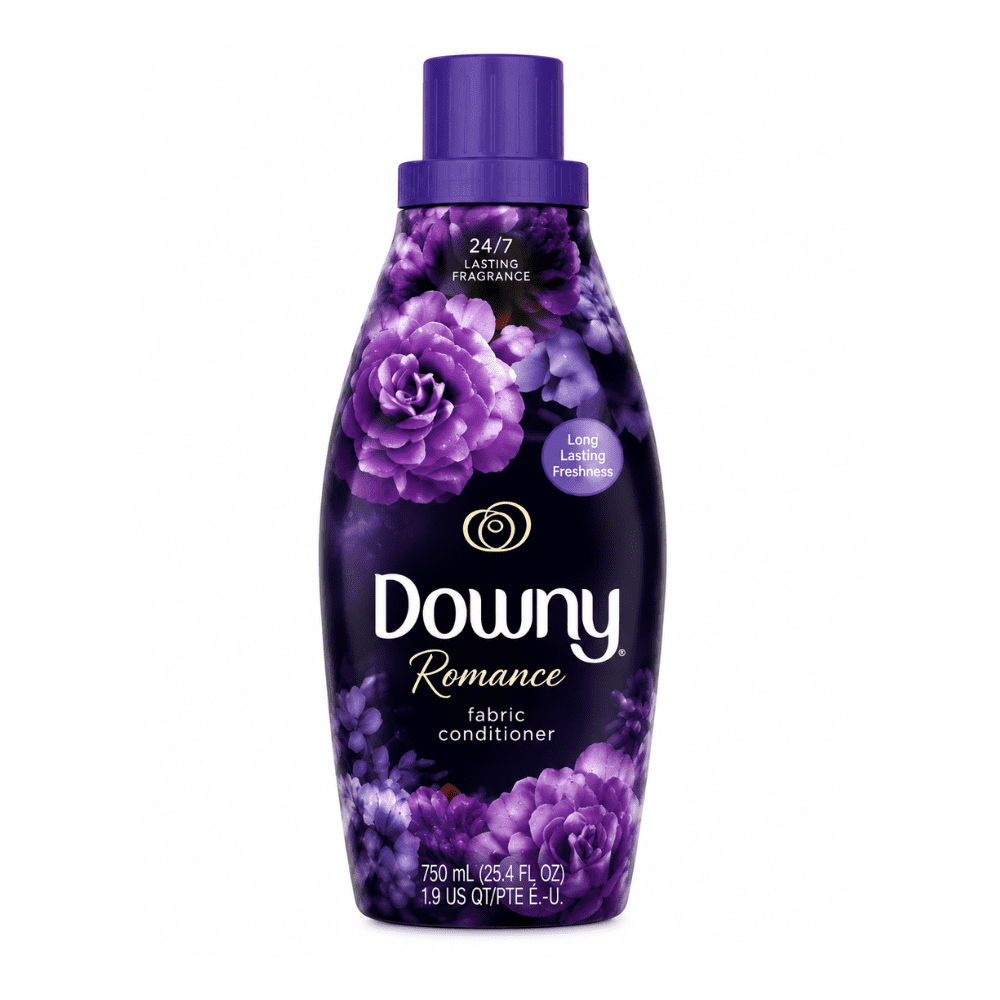 Downy Romance Liquid Fabric Softener - Romantic Fragrance, 2 x 750 mL, 2 Count, 2 Pack