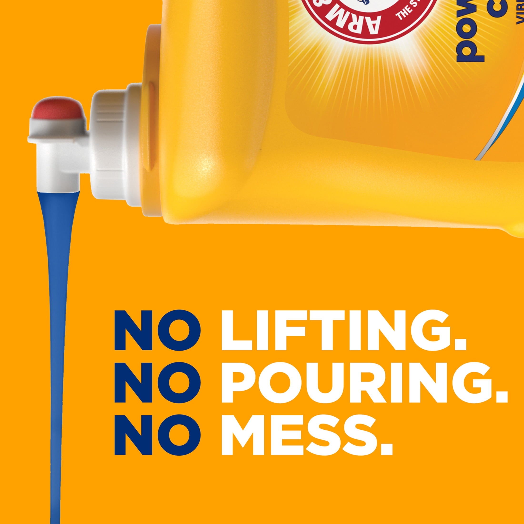 ARM & HAMMER Laundry Detergent Liquid - Clean Burst, 4 Extra Loads, 174 fl oz, 174 Loads