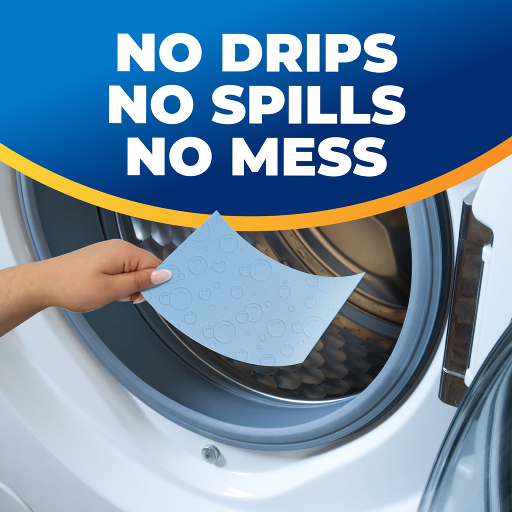 ARM & HAMMER Power Sheets Plus OxiClean Stain Fighters Laundry Detergent - Clean Cotton, 104 Count