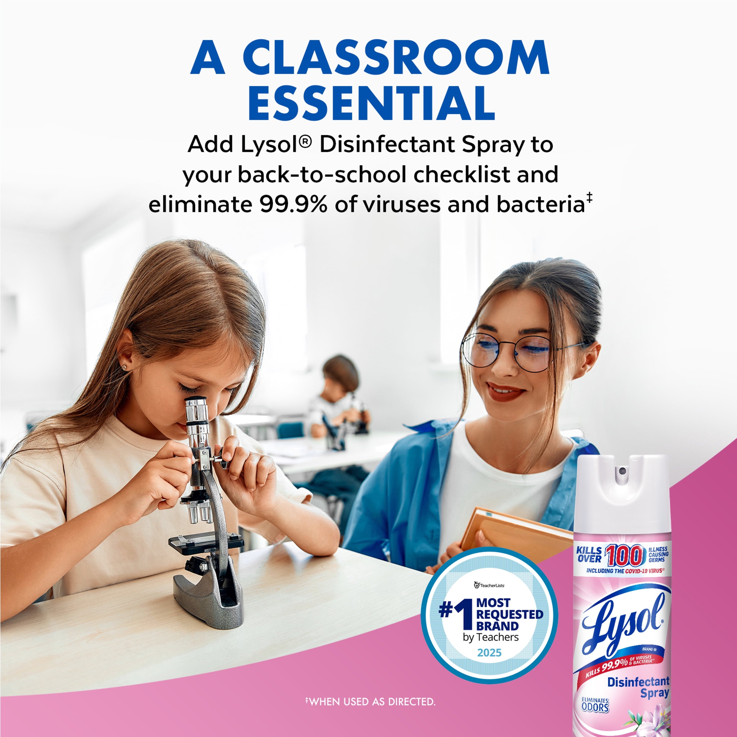 Lysol Disinfectant Spray - Sanitizing and Antibacterial Spray, Deodorizer, Early Morning Breeze, 19 oz (Pack of 2) - 4-Pack