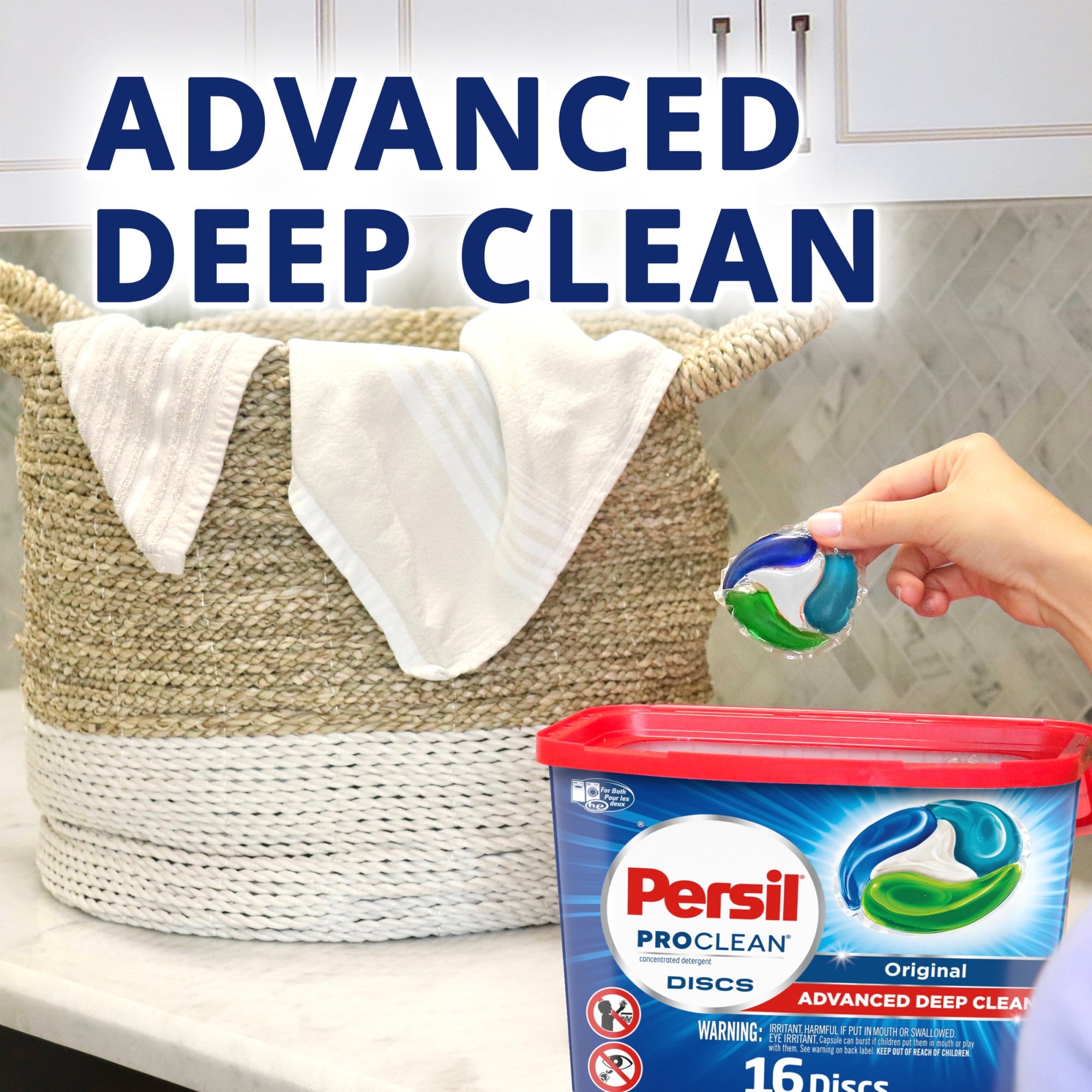 Persil Discs Laundry Detergent Pacs - Original, 40 Count